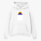 Толстовка худи оверсайз