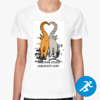 Женская спортивная футболка