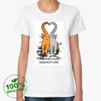 Женская футболка органик