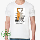 Мужская футболка органик