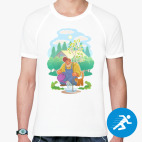 Мужская спортивная футболка