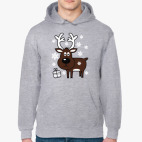 Толстовка худи Олень