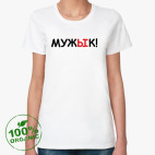 Женская футболка органик