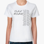 Женская футболка