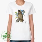 Женская футболка органик