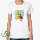 Женская футболка органик