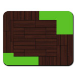 принт трава имитация дерева