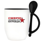 Кружка с ложкой