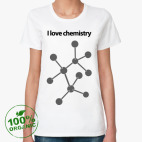 Женская футболка органик