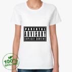 Женская футболка органик
