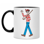 Кружка двухцветная