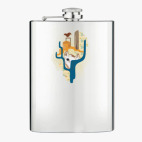 Фляжка стальная