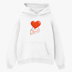 Толстовка худи оверсайз