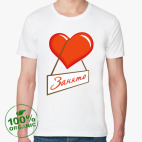 Мужская футболка органик