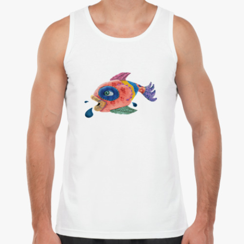 Майка с принтом Рыбка