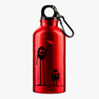 Металлическая бутылка 400 мл UV-DTF