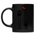 Кружка цветная UV-DTF