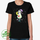 Женская футболка органик