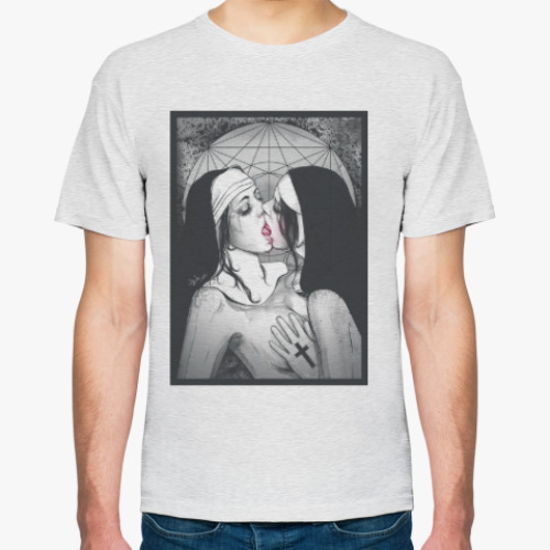 Футболка с принтом Nuns