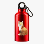 Металлическая бутылка 400 мл UV-DTF