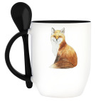 Кружка с ложкой