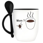 Кружка с ложкой