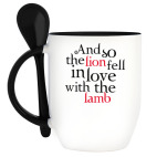 Кружка с ложкой