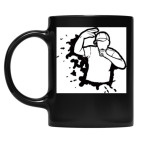 Кружка цветная UV-DTF