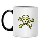 Кружка двухцветная