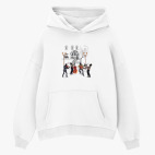 Толстовка худи оверсайз