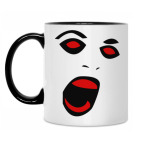 Кружка двухцветная