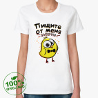 Женская футболка органик