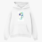 Толстовка худи оверсайз