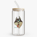 Банка с бамбуковой крышкой