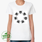 Женская футболка органик
