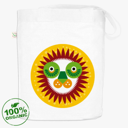 Сумка шоппер с принтом Сумка Лев