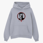 Толстовка худи оверсайз