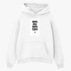 Толстовка худи оверсайз