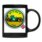 Кружка цветная UV-DTF