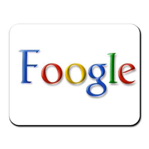Коврик для мыши с принтом  Foogle