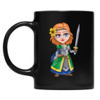 Кружка цветная UV-DTF