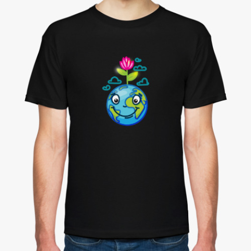 Футболка Почему на голове не растут цветочки?