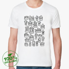 Мужская футболка органик