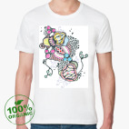 Мужская футболка органик