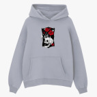 Толстовка худи оверсайз