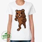 Женская футболка органик