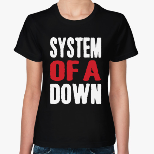 Женская футболка System Of A Down