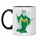 Кружка двухцветная