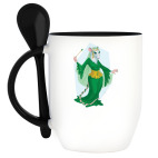 Кружка с ложкой