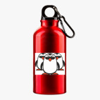 Металлическая бутылка 400 мл UV-DTF